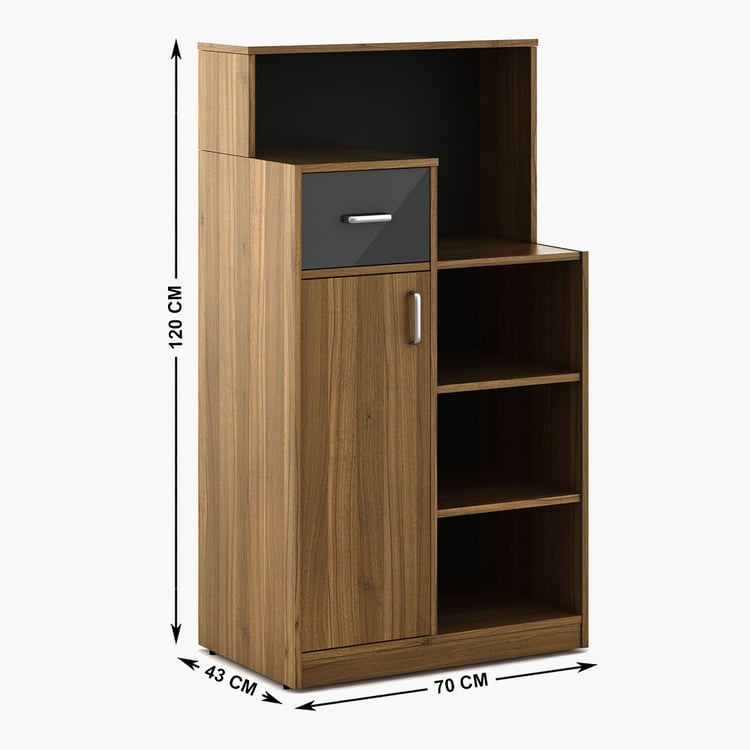 Quadro Multipurpose Cabinet - Brown
