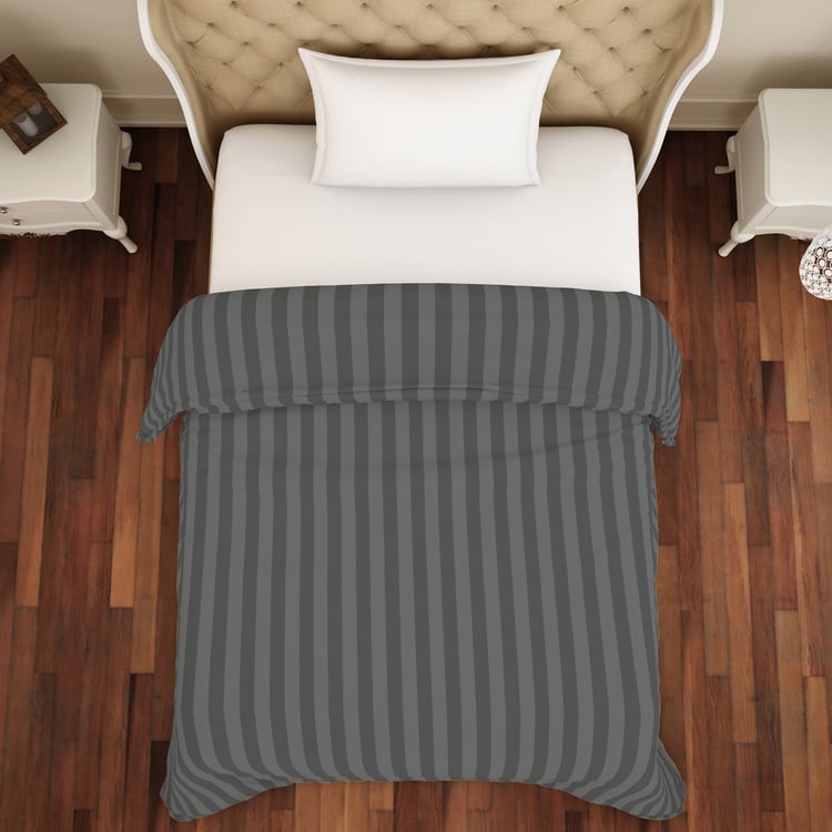 SPACES Sky Rise Striped Single Bed Duvet Cover- 152 x 223 cm