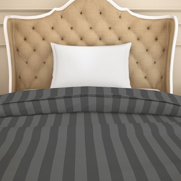 SPACES Sky Rise Striped Single Bed Duvet Cover- 152 x 223 cm
