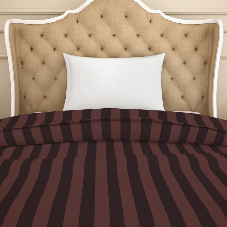 SPACES Sky Rise Striped Single Bed Duvet Cover - 152 x 223 cm