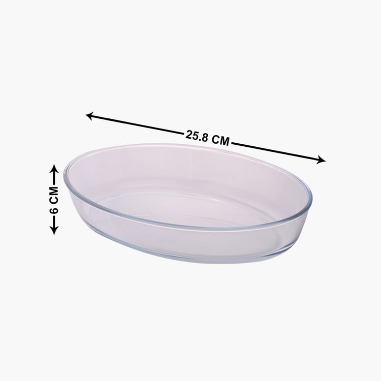 BOROSIL Oval Baking Dish - 1.6L