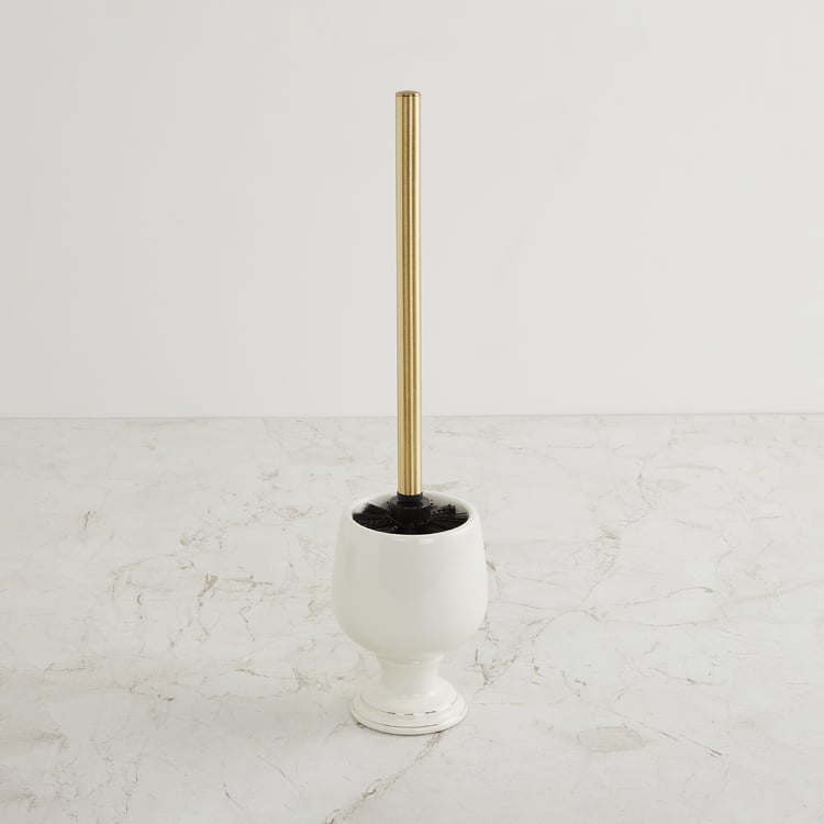 Royal Bath Toilet Brush with Ceramic Holder