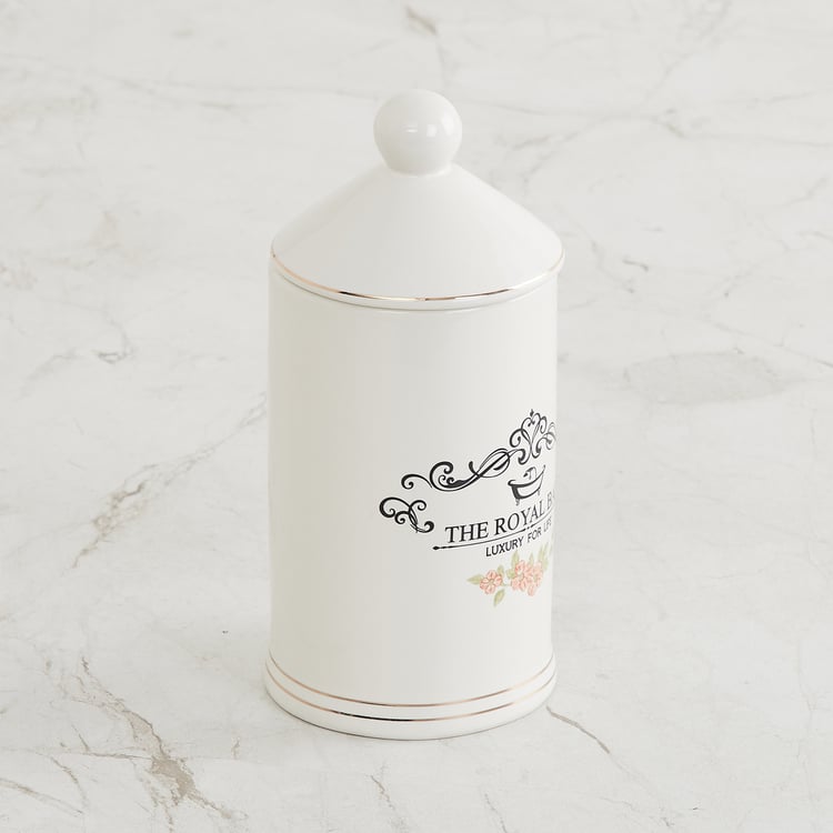 Royal Bath Ceramic Cotton Box