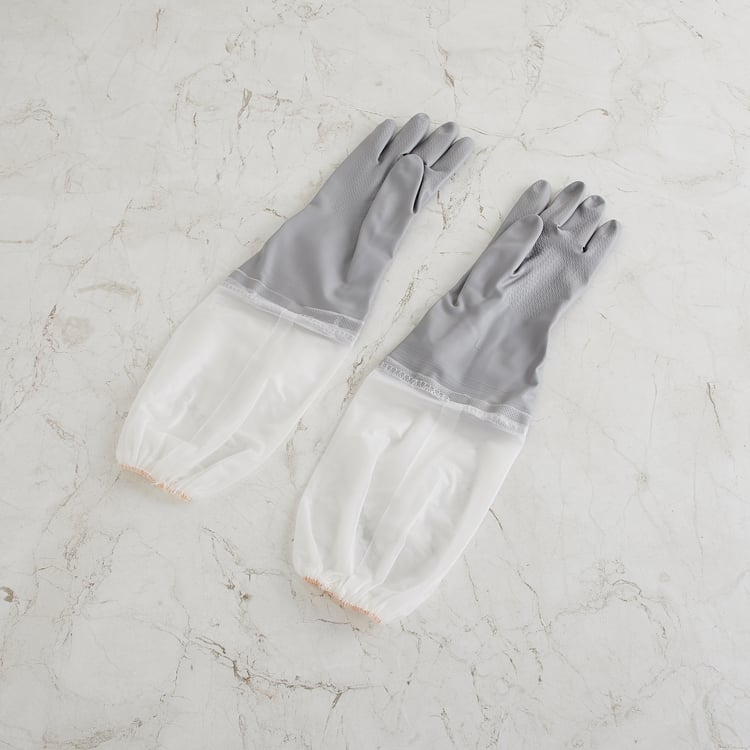 Indus Set of 2 PVC Cleaning Gloves - 51x14cm