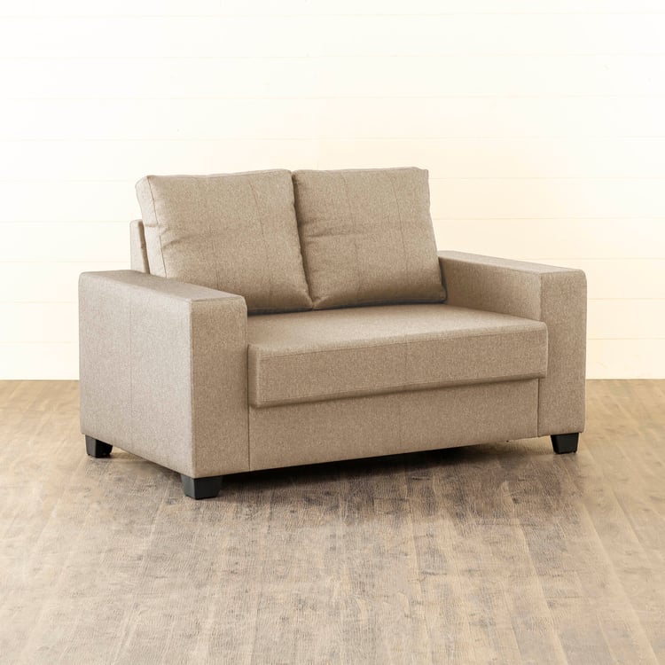 Helios Mendoza Fabric 3+2 Seater Sofa Set - Beige