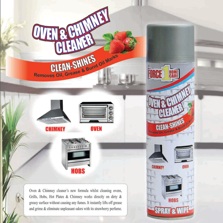 FORCE 1 Home Care Oven and Chimney Cleaner - 500ml
