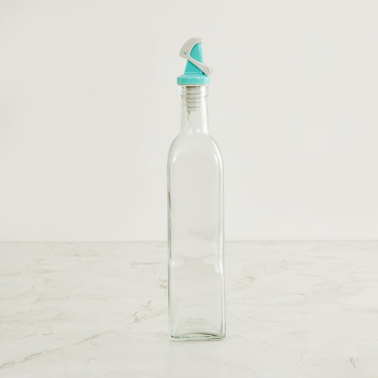 Pamolive Glass Oil Bottle