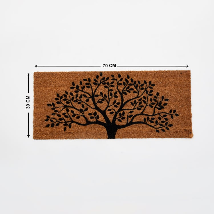 Stencila Tree Coir Printed Doormat - 30x70cm
