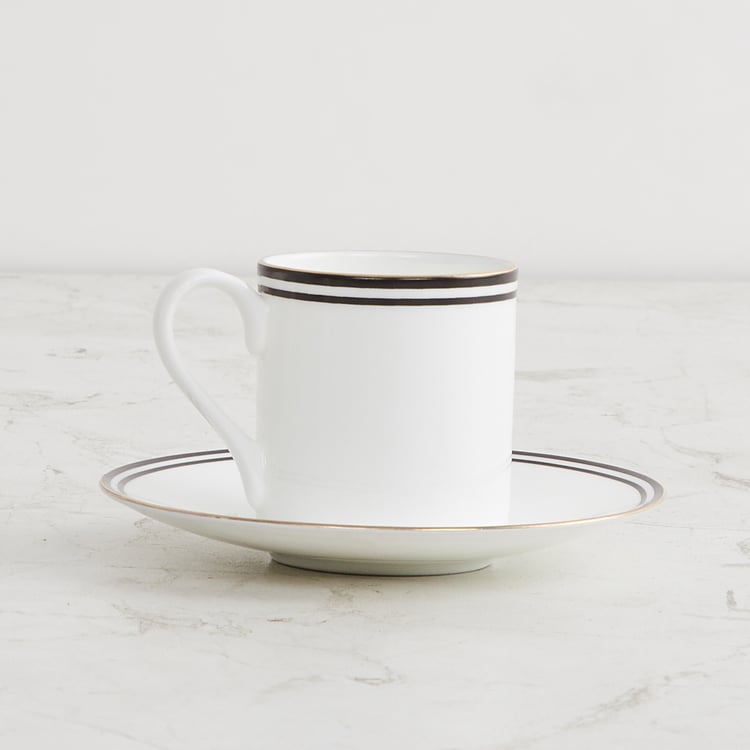 Andrey Muse Bone China Espresso Cup and Saucer