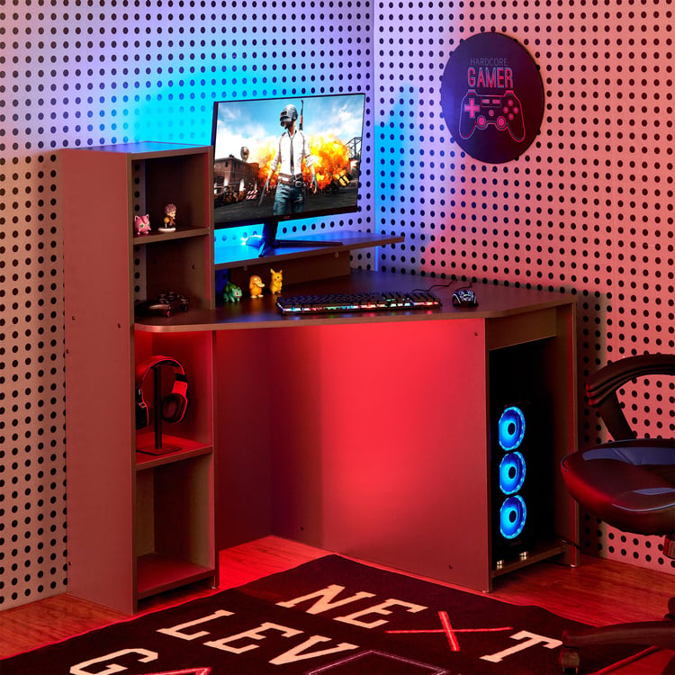 Champion Corner Gaming Desk - Grey
