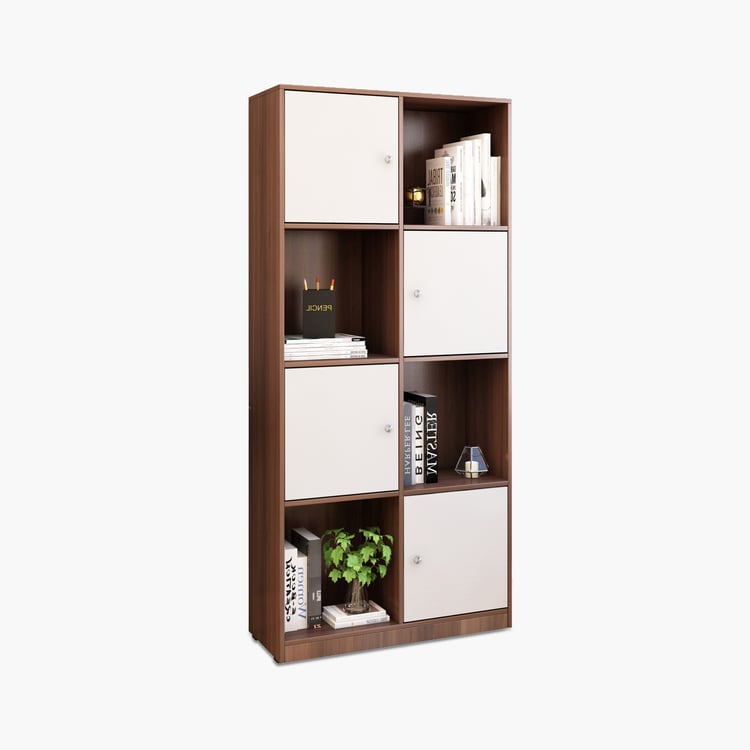 Helios Besta 4-Tier Book Cabinet - Brown