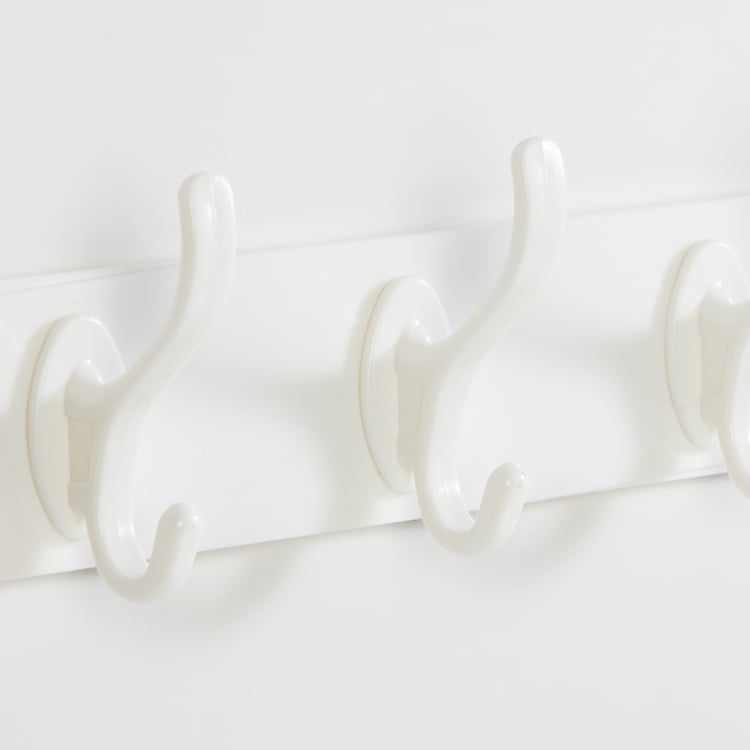 Orion 3 Knobs Plastic Adhesive Wall Hook