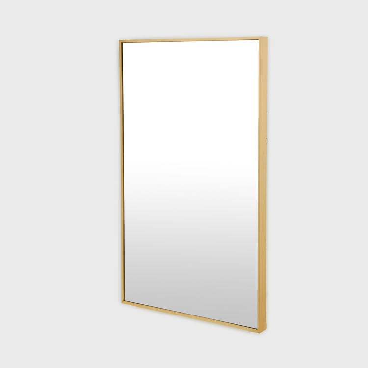Reflection Flicker Metal Rectangular Wall Mirror - 60x90cm