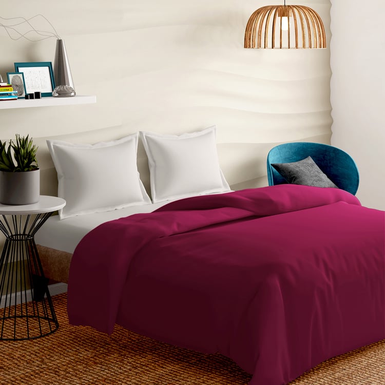 PORTICO Satin Premium Multicolour Cotton King Size  Bed Duvet Cover - 224x274cm
