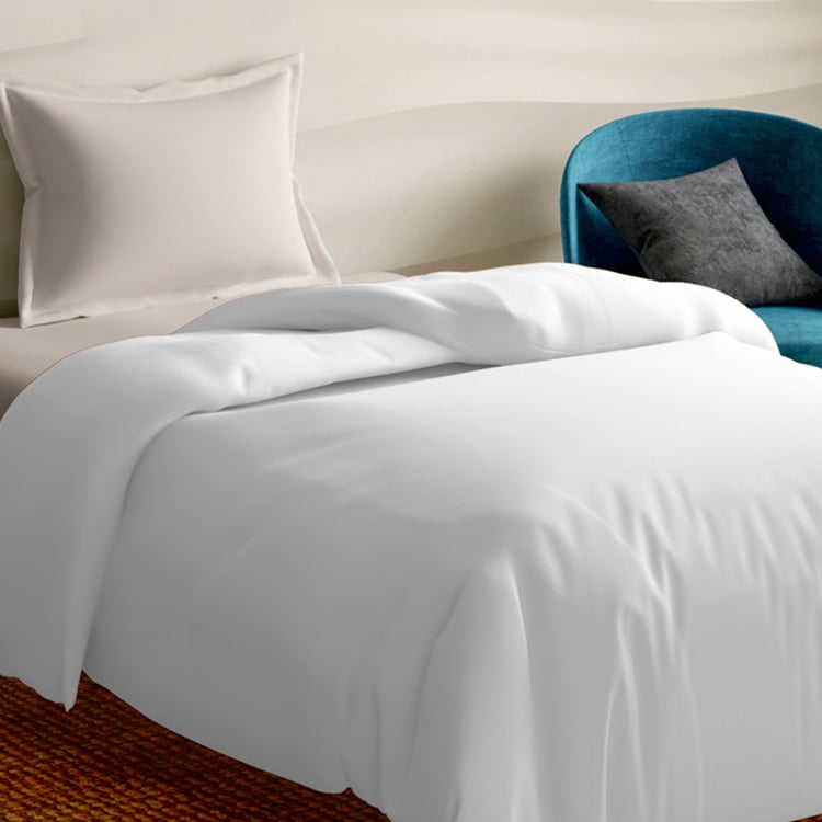 PORTICO Satin Premium Multicolour Cotton Single Bed Duvet Cover - 150x229cm
