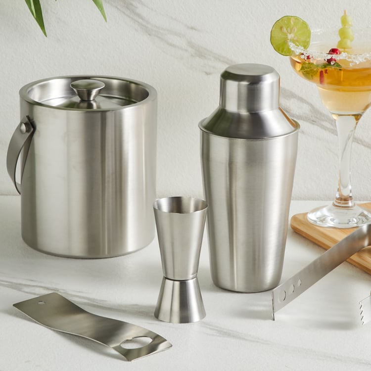Wexford 5Pcs Stainless Steel Cocktail Shaker Bar Set