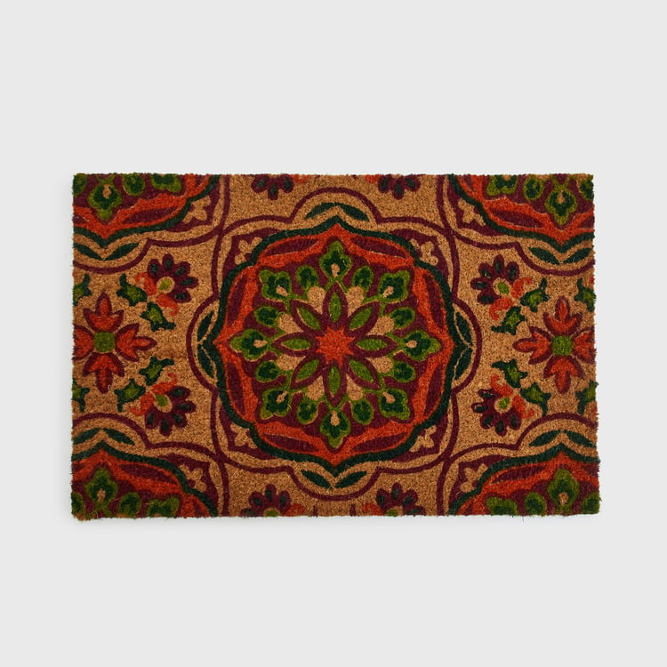 Stencila Chakra Coir Printed Doormat - 40x60cm