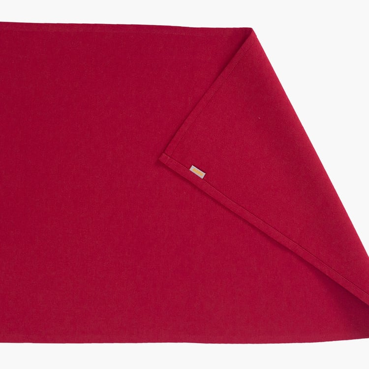 MASPAR Set of 3 Cotton Kitchen Towels - Red
