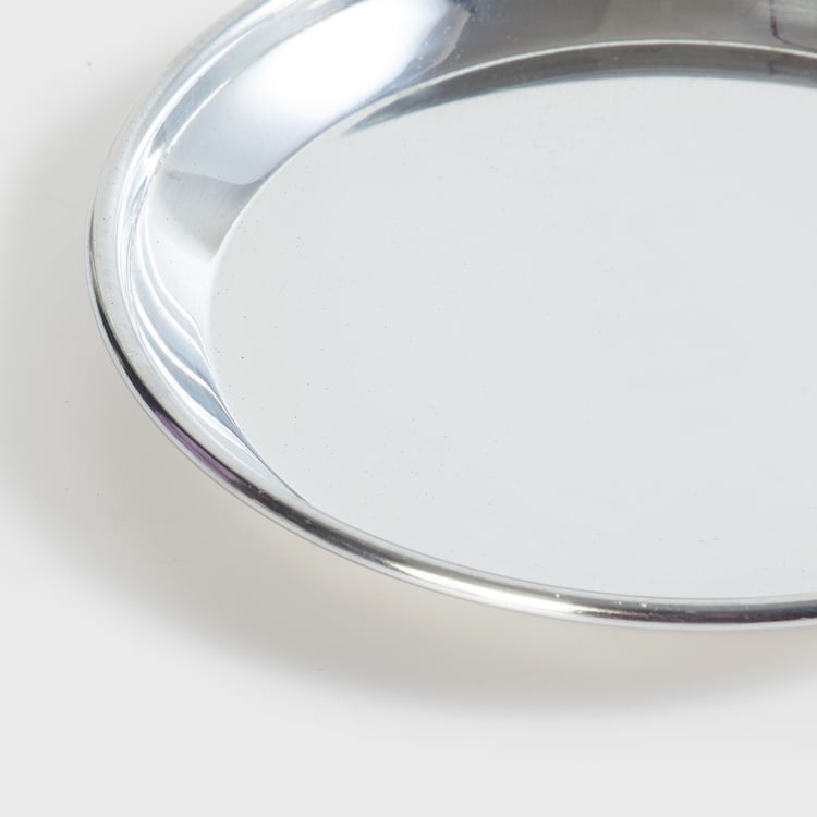 Blaze Stainless Steel Small Plate - 18cm