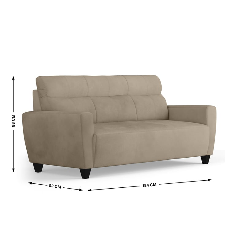 Emily Velvet 3-Seater Sofa - Customized Furniture