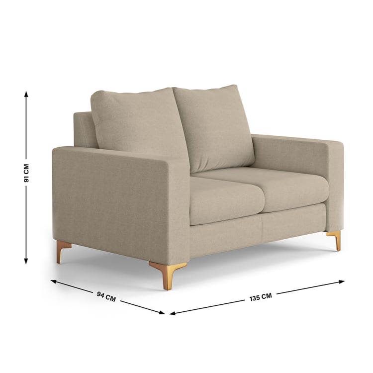 Noir Novelty Chenille 2-Seater Sofa - Customized Furniture