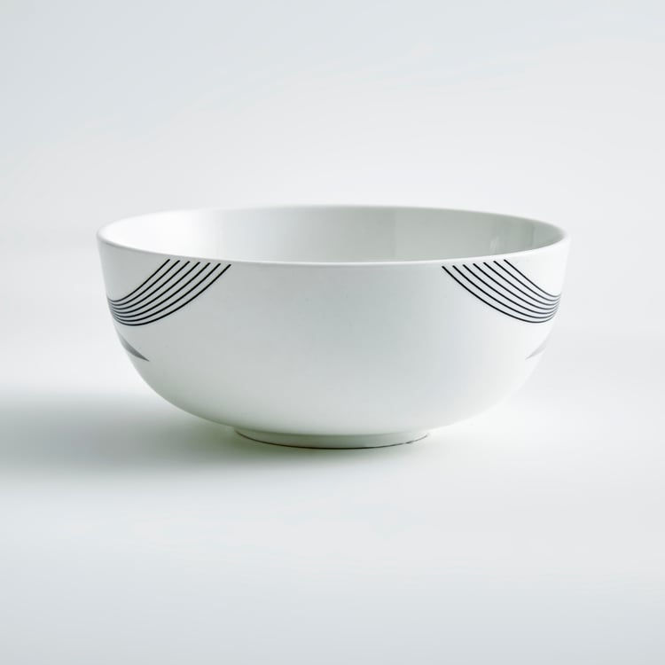 Lucas Bone China Printed Cereal Bowl - 600ml