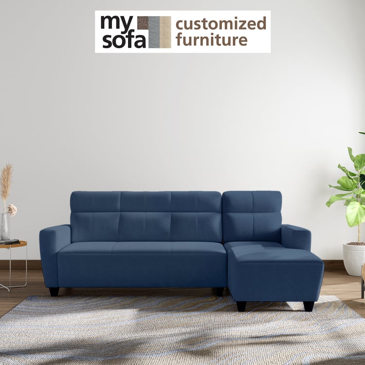 Emily Chenille 3-Seater Right Corner Sofa with Chaise - Customized Furniture