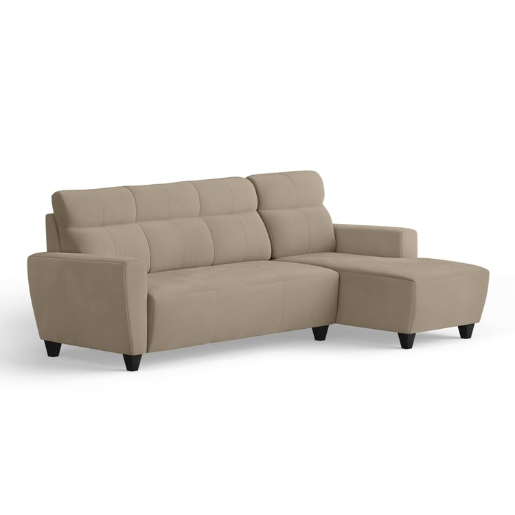 Emily Velvet 3-Seater Right Corner Sofa with Chaise - Customized Furniture