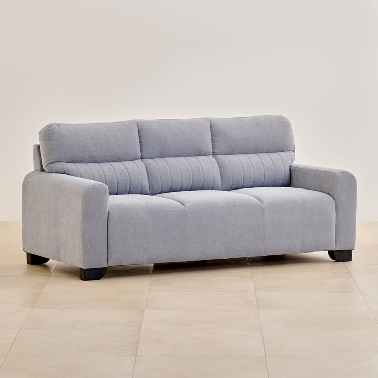 Helios Albury Fabric 3+2 Seater Sofa Set - Grey