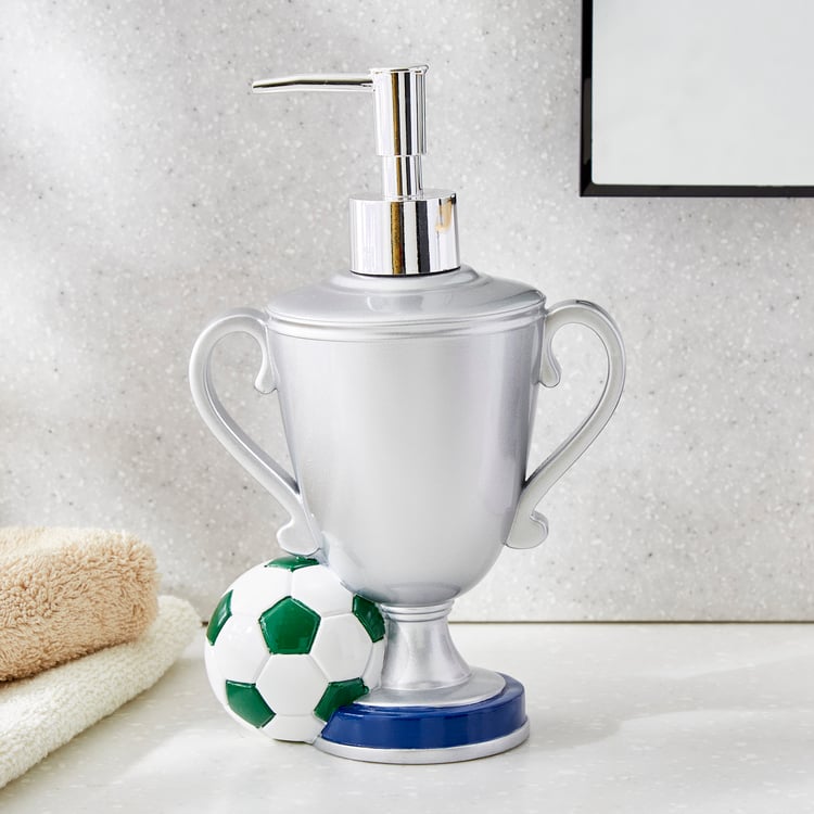 Slate Champions Kids Trophy Polyresin Soap Dispenser - 300ml