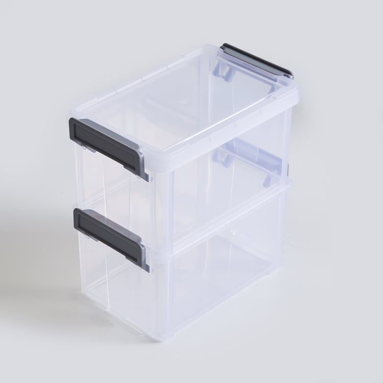 Regan Mallory Set of 2 Polypropylene Storage Boxes