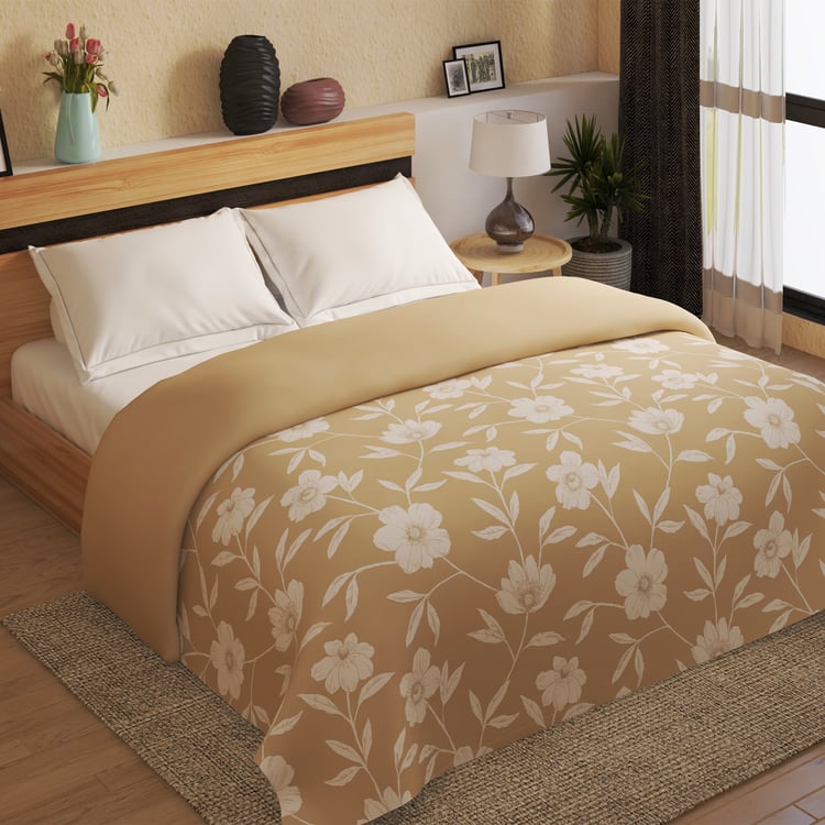Colour Refresh Cotton Floral Printed Double Comforter