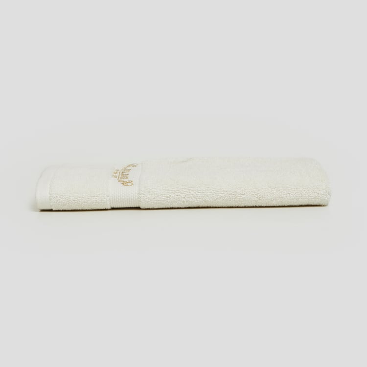 Royal Bath Cotton Embroidered Hand Towel - 60x40cm