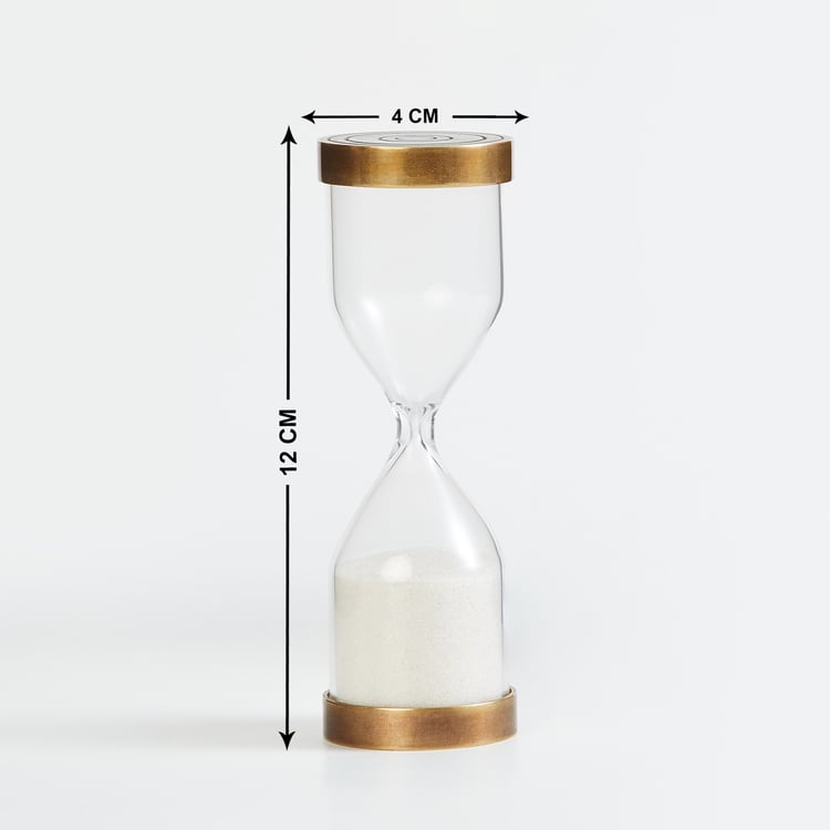 Corsica Cronus Glass Decorative Hourglass 