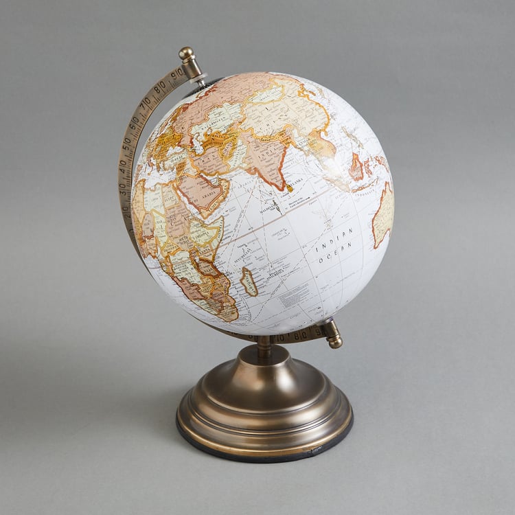 Corsica Cronus Metal Decorative Globe 