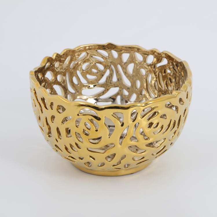 Stellar Stoneware Decorative Bowl