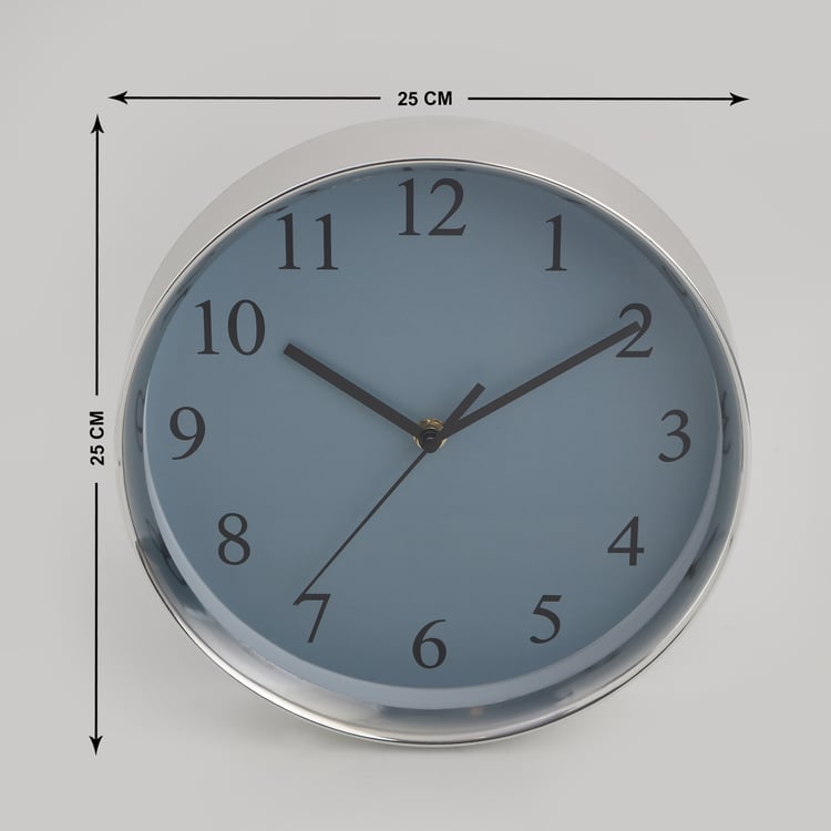 Missle Glass Wall Clock - 25cm