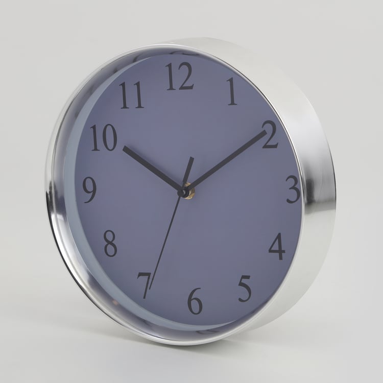 Missle Glass Wall Clock - 24cm