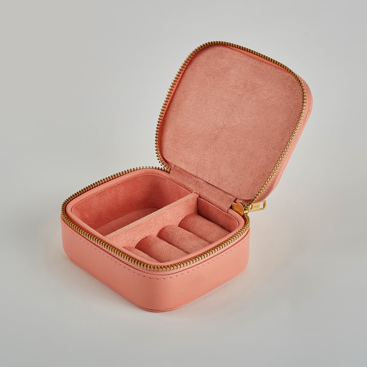 Orion Emma Faux Leather Travel Jewellery Box
