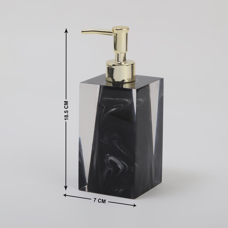 Aubree Polyresin Printed Soap Dispenser - 150ml