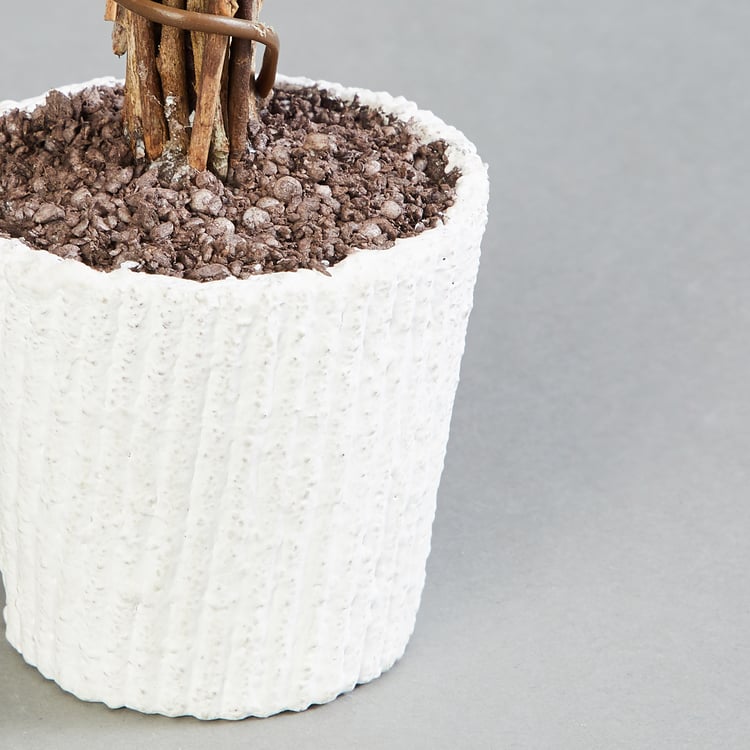 Gardenia Artificial Apple Blossom Tree in Paper Pot
