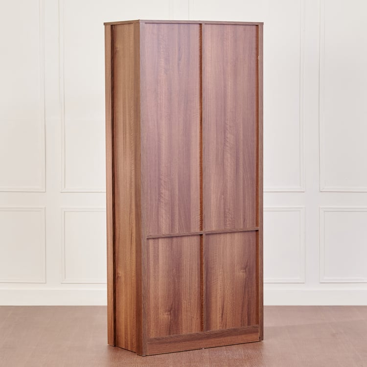 Leon 2-Door Book Cabinet - Brown