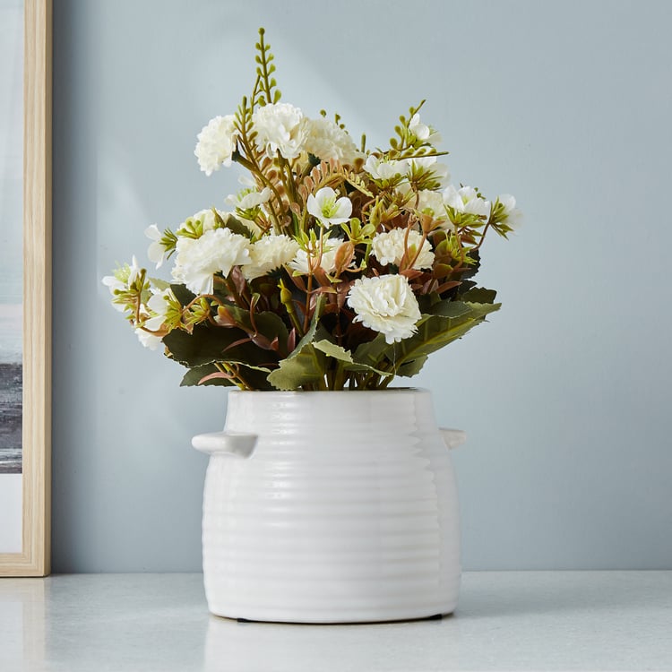 Gloria Artificial Flowers in Ceramic Pot