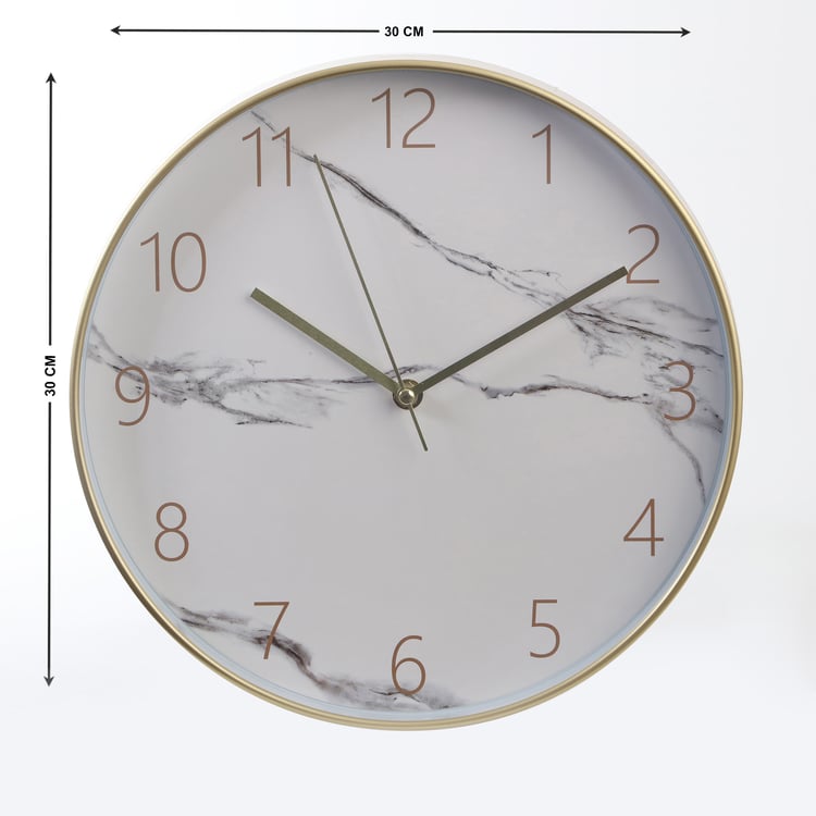 Casablanca Glass Wall Clock - 30cm