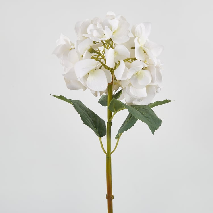 Botanical Spring Hydrangea Artificial Flower Stick - 70cm