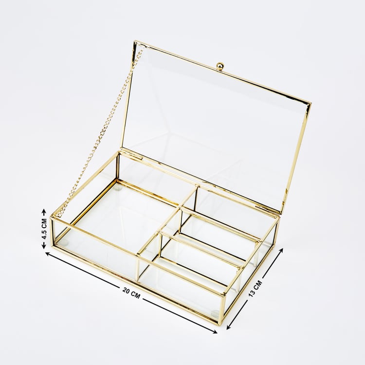 Orion Tribeca Glass Jewellery Box