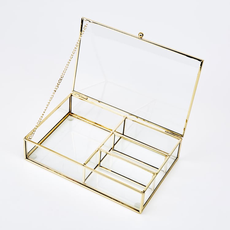 Orion Tribeca Glass Jewellery Box