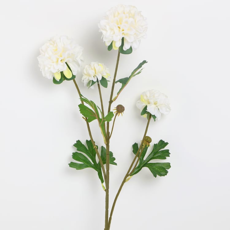 Botanical Artificial Pom Pom Flower Stick - 68 cm