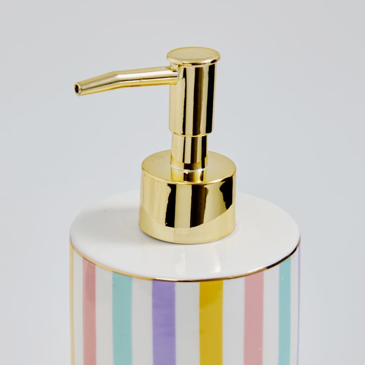 Slate Stripe Kids Ceramic Soap Dispenser - 530ml