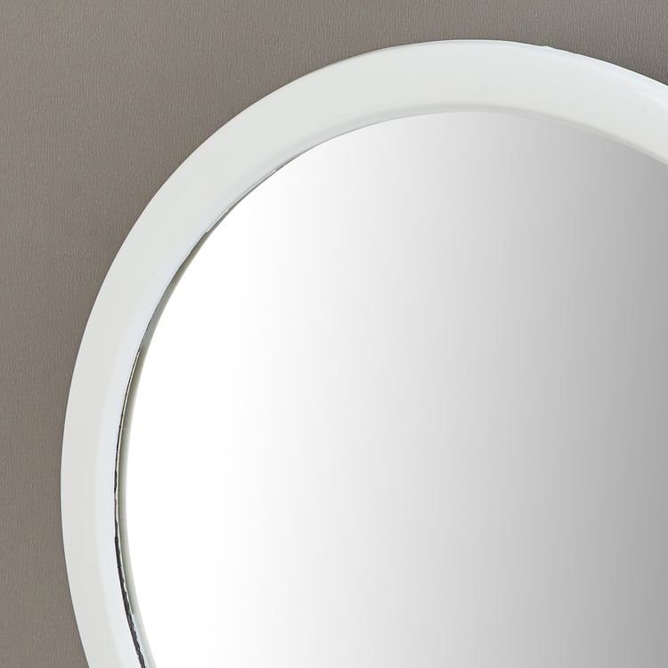 Orion Suction Polypropylene Round Wall Mirror - 20cm